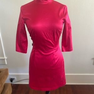 Moschino, hot-pink mini cocktail dress, Size 10 but fits like a 6